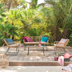 Salon détente extérieur Lambada 4 places Hespéride - Le Dépôt Bailleul