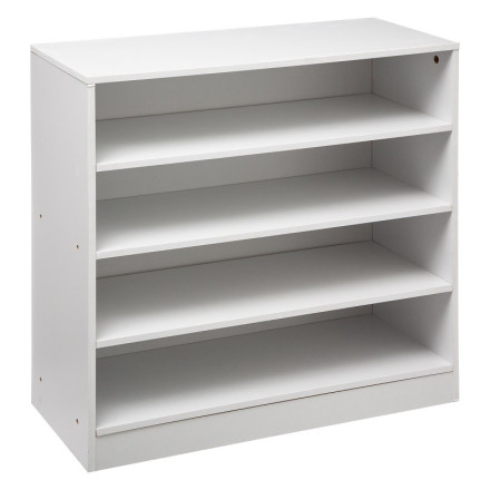 Range chaussures 4 cases bois blanc 5five - Le Dépôt Bailleul