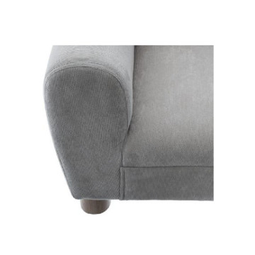 Fauteuil enfant oreilles chat gris Atmosphera - Le Dépôt Bailleul