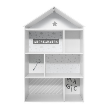 Étagère enfant maison 7 cases Atmosphera - Le Dépôt Bailleul