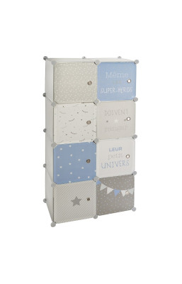 Rangement enfant 8 cases...