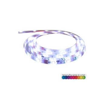 Ruban 150 Leds 5 m multicolore télécommande - Le Dépôt Bailleul