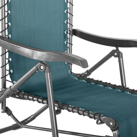 Fauteuil détente Silos bleu canard - Le dépôt Bailleul