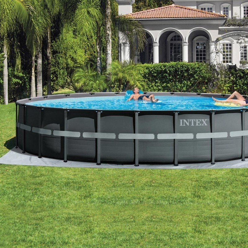 Piscine tubulaire Ultra XTR ronde 7,32 x 1,32 m Intex