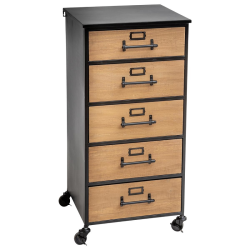 Chiffonnier 5 tiroirs Baris Atmosphera - Le Dépôt Bailleul