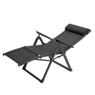 Chaise longue Decima Hespéride anthracite- Le Dépôt Bailleul
