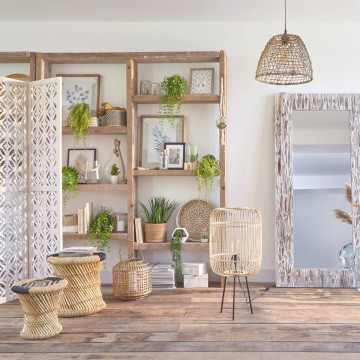 Suspension H28,5 cm corde Atmosphera - Le Dépôt Bailleul