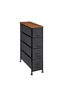 Chiffonnier 4 tiroirs gris...