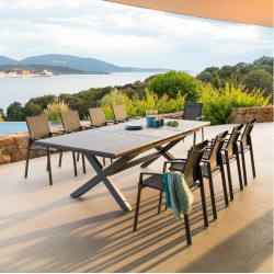 Table Axiome extensible 10 personnes Hespéride - Le Dépôt Bailleul