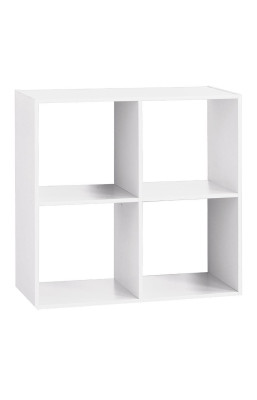 Étagère en bois 4 cases Mix...