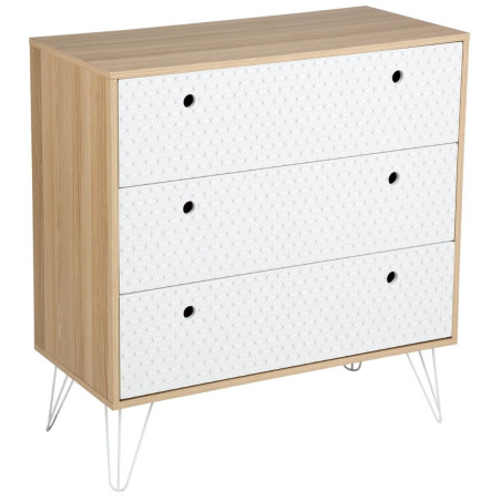 Commode 3 tiroirs Effy Atmosphera