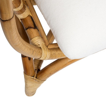 Fauteuil en rotin Farah Atmosphera - Le Dépôt Bailleul