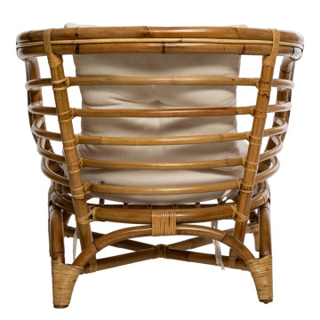 Fauteuil en rotin Farah Atmosphera - Le Dépôt Bailleul