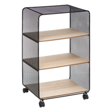 Étagère métal et bois 3 cases 5five - Le Dépôt Bailleul