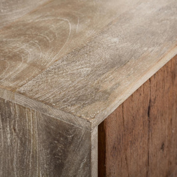 Buffet en bois de manguier Koval nuances unies Atmosphera - Le Dépôt Bailleul