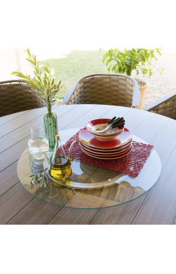 Plateau tournant rond en...