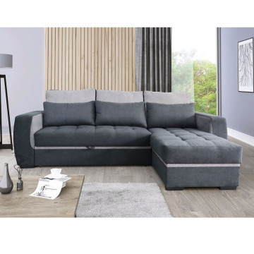 Canapé angle réversible convertible Bali - Le Dépôt Bailleul