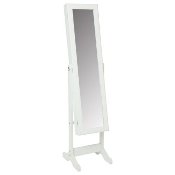 Miroir armoire à bijoux 145cm blanc Atmosphera - Le Dépôt Bailleul