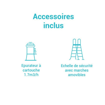 Piscine tubulaire Prism Frame 3,66 x 0,99 m Intex - Le Dépôt Bailleul