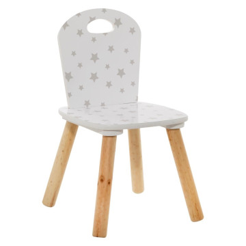 Chaise enfant motifs étoiles Douceur Atmosphera - Le Dépôt Bailleul