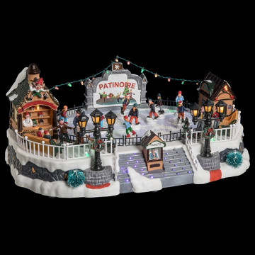 Patinoire de Noël animée, musicale et lumineuse - Le Dépôt Bailleul