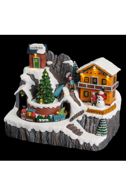 Déco Noël chalet montagne...