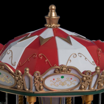 Carrousel de Noël animé, musical et lumineux  Le Dépôt Bailleul