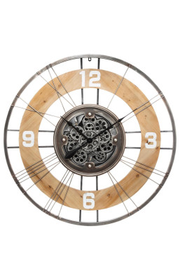 Horloge D90 rouages métal...