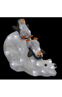 Ours + pingouins lumineux...
