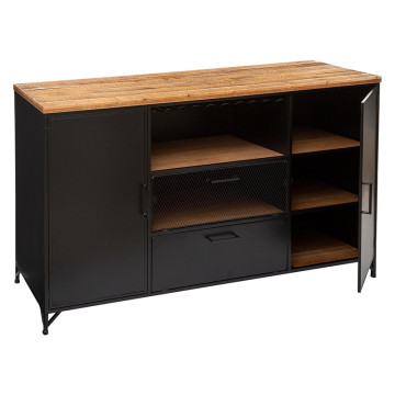 Buffet 2 portes 3 niches Cierna Atmosphera - Le Dépôt Bailleul