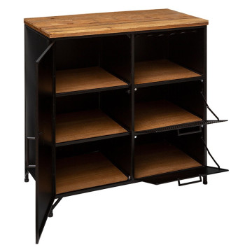 Buffet 1 porte 3 niches Cierna Atmosphera - Le Dépôt Bailleul