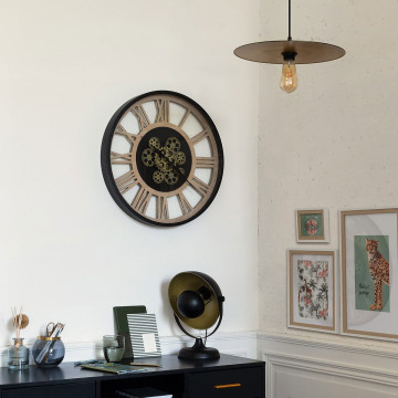 Horloge méca rouages Paul D57 Atmosphera - Le Dépôt Bailleul