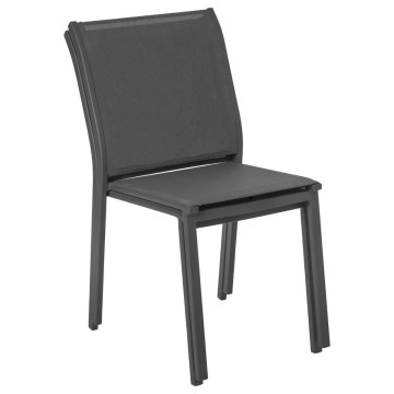 Chaise extérieur Essentia anthracite Hespéride - Le Dépôt Bailleul