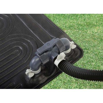 Tapis solaire noir  1,2 m² pour piscines Intex - Le Dépôt Bailleul