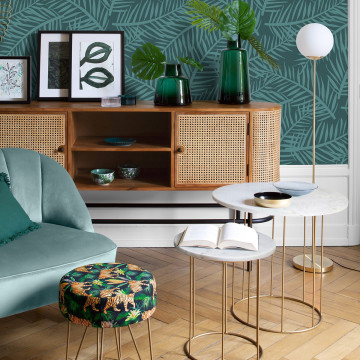 Lampadaire boule en verre Dris Atmosphera - Le Dépôt Bailleul