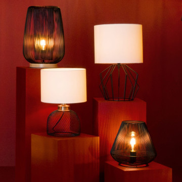 Lampe métal filaire Noda H41 Atmosphera - Le Dépôt Bailleul