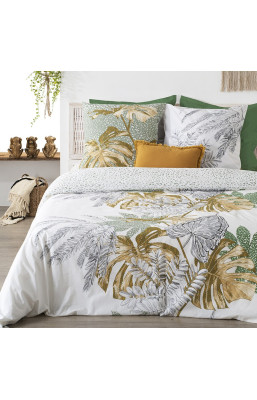 Parure de lit Monstera...