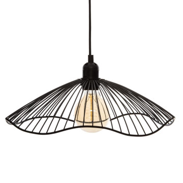 Suspension métal filaire noir D34 Galt Atmosphera - Le Dépôt Bailleul