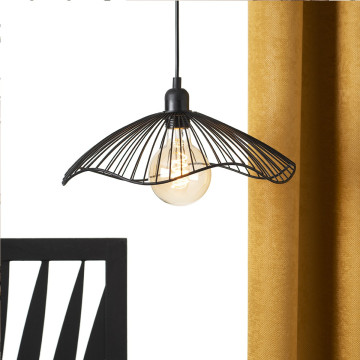 Suspension métal filaire noir D34 Galt Atmosphera - Le Dépôt Bailleul