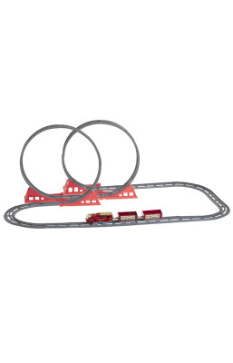 Train de Noël à piles...