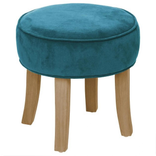 Tabouret en velours Adriel...