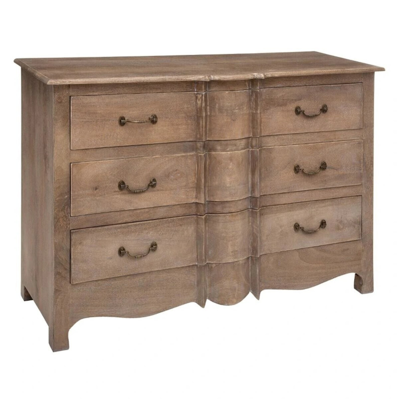 Commode 3 tiroirs Hiver en bois Atmosphera