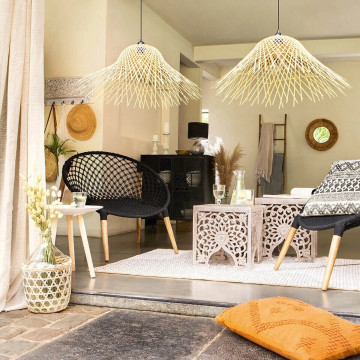 Suspension bambou D76 Moxa Atmosphera - Le Dépôt Bailleul