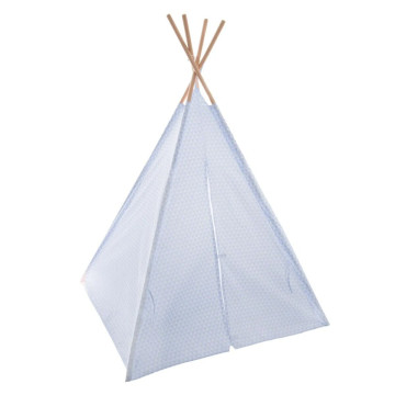 Tipi décoratif pour enfant bleu Atmosphera - Le Dépôt Bailleul