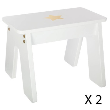 Ensemble table + tabourets enfant Dream Atmosphera - Le dépôt Bailleul
