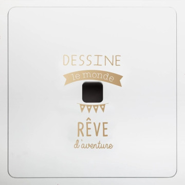 Ensemble table + tabourets enfant Dream Atmosphera - Le dépôt Bailleul