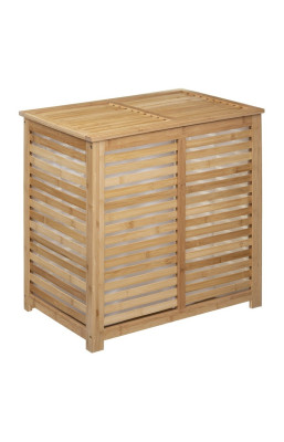 Panier à linge double en...