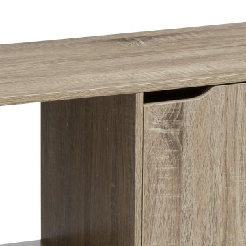 Meuble TV Mix naturel 2 niches 1 porte 5five- Le Dépôt Bailleul