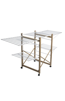 Etendoir 27m effet bois 4...