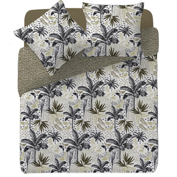 Parure de lit Cuba Factory 240x220 Atmosphera - Le Dépôt Bailleul